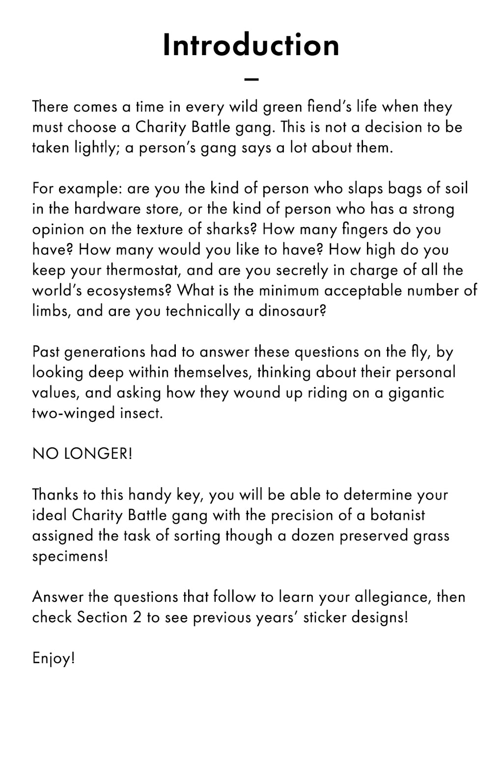 Dichotomous Key (Digital Book)