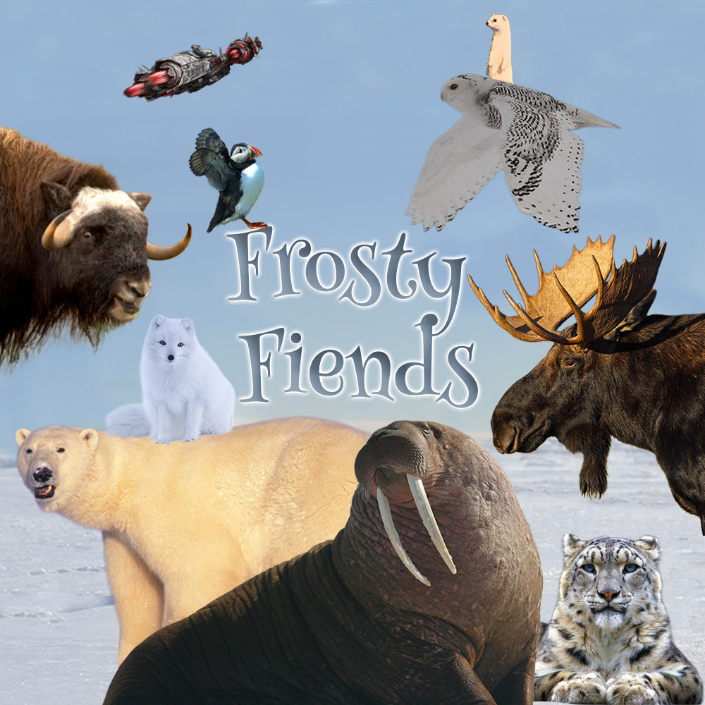 Frosty Fiends (NO STICKER OR CARD)
