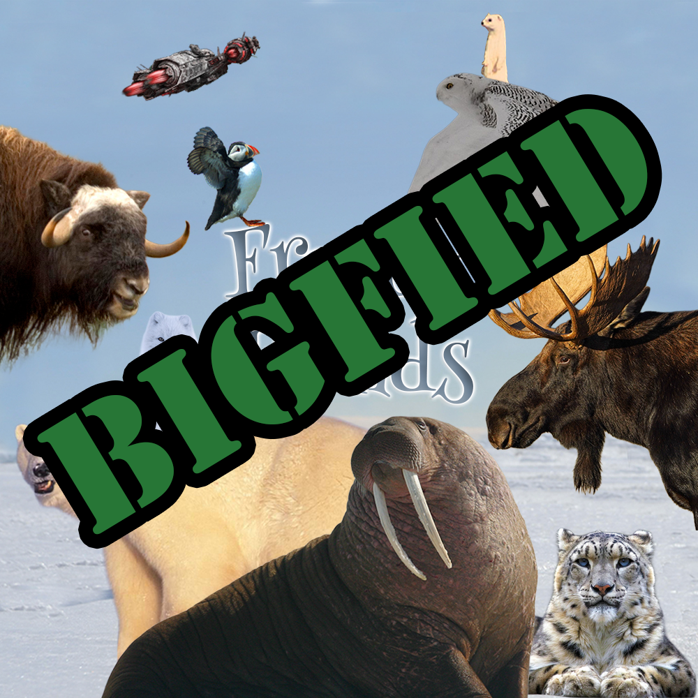 Frosty Fiends 4x4 INCH STICKER PORTAL