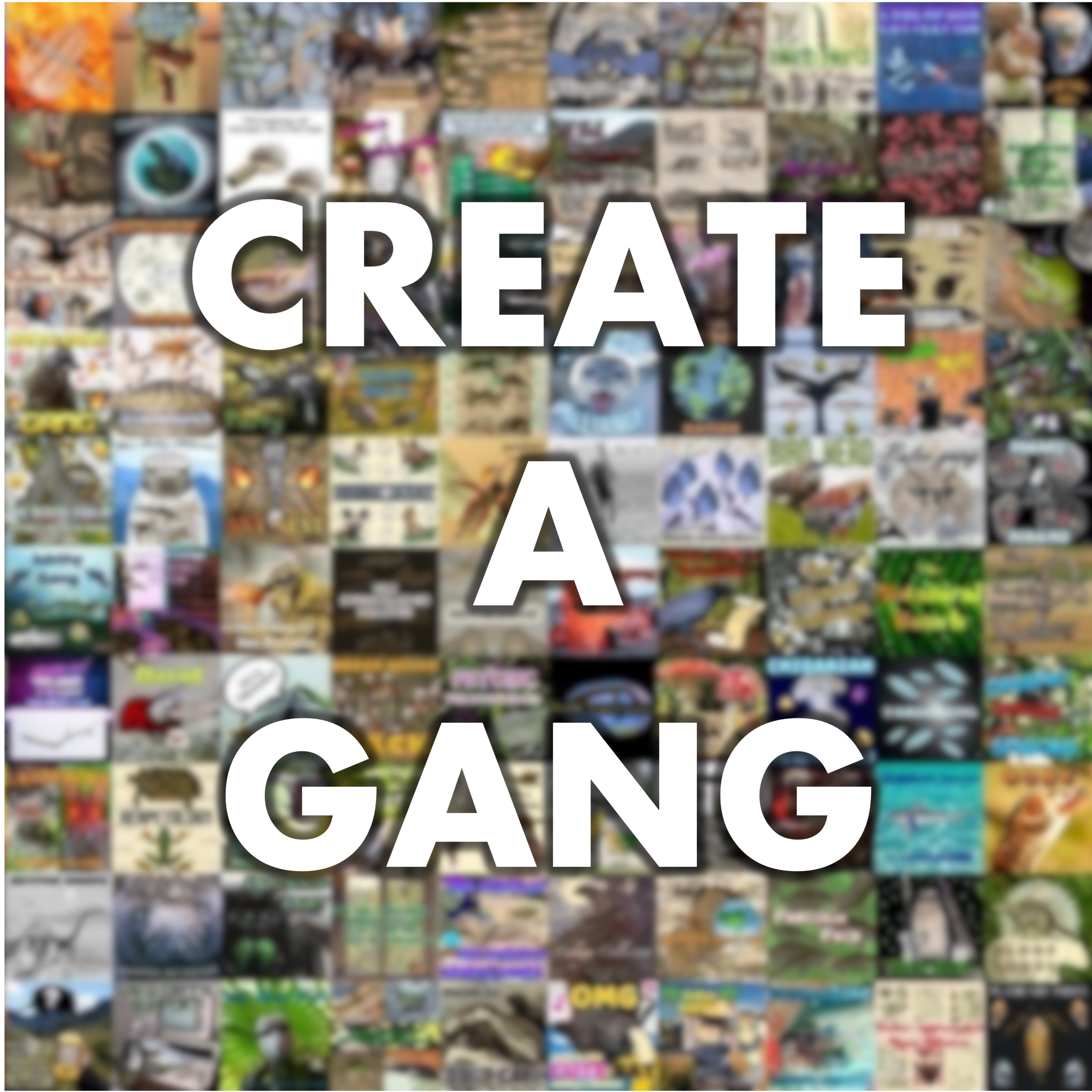 Daily Create A Gang (LOOK THROUGH PAST PROJECTS FOR DROP TIME!)