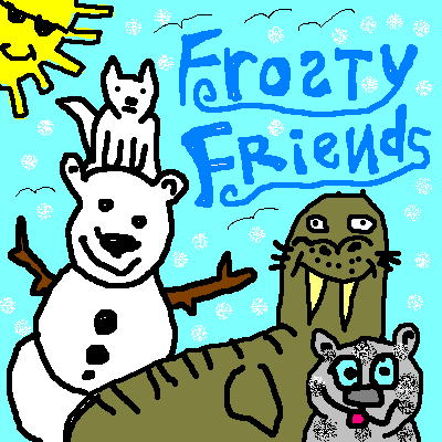 Frosty Fiends (NO STICKER OR CARD)