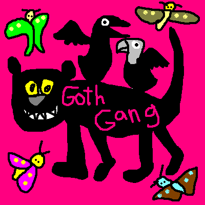 Goth Gang (NO STICKER OR CARD)