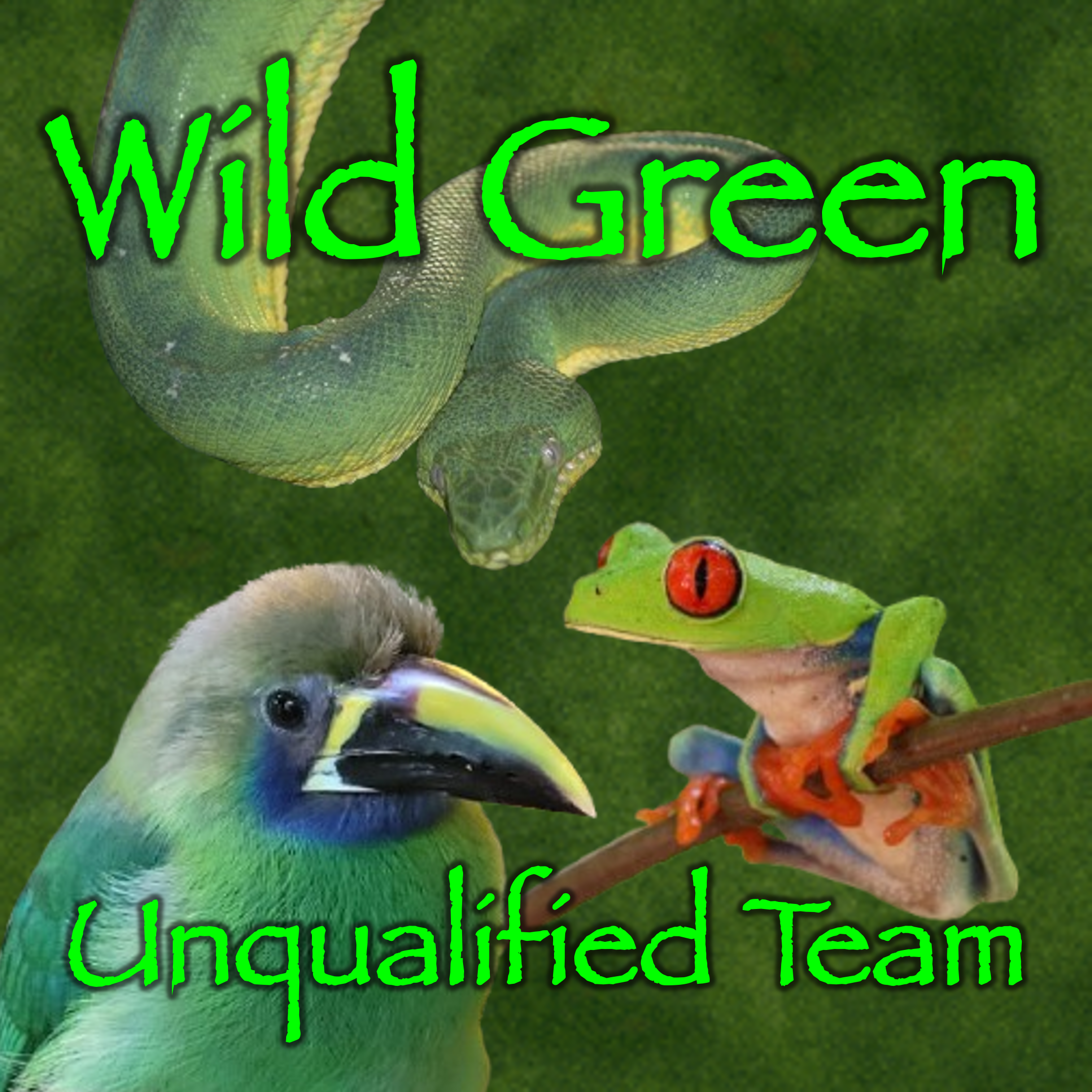 Wild Green Unqualified Team High Quality Edition (Switches back to regular sticker on March 4th at 8:00 PM EST)