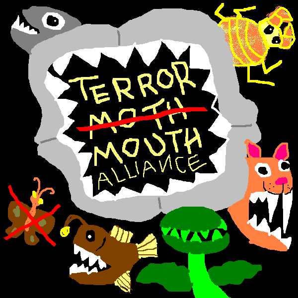 Terror Mouth Alliance MS Paint Version (Switches back to regular sticker on March 10th at 8:00 PM EDT)